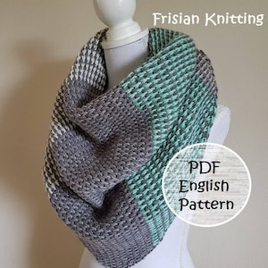 Crochet pattern shawl &#39;Avine&#39; , crochet pattern Tunisian stitch scarf, triangle scarf, pattern crochet shawl, Caron cakes shawl