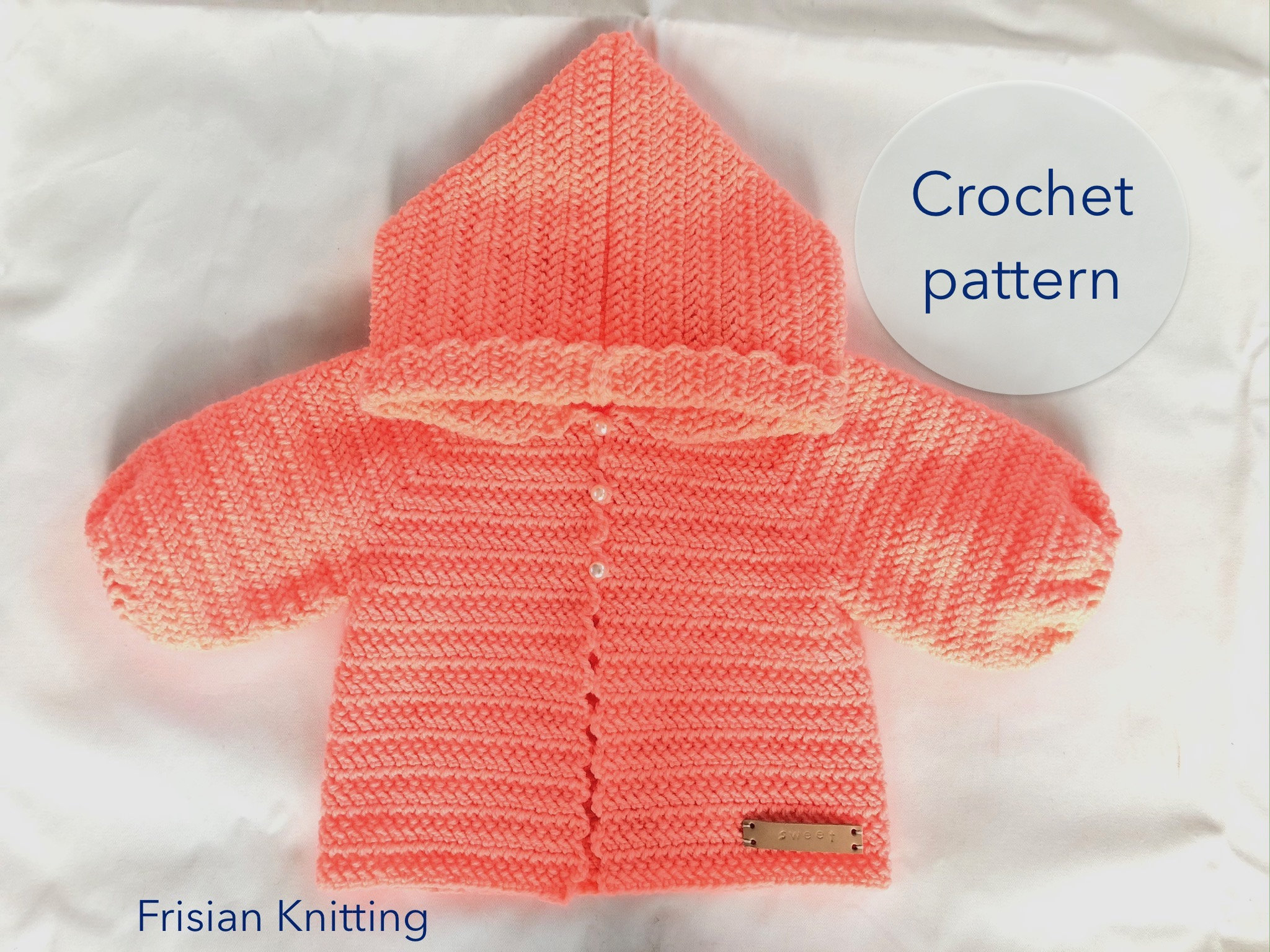 30 Crochet Patterns for Babies and Kids That Are Too Cute to Miss 2 Julia Hooded Cardigan for Baby and Kids