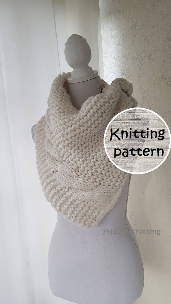 cable knit shawl