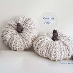 Crochet pattern pumpkin