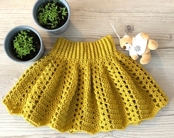 Crochet pattern skirt