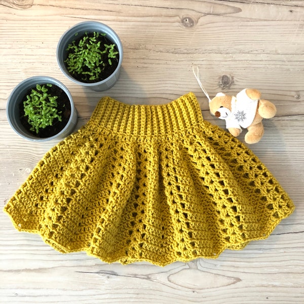 Crochet pattern skirt