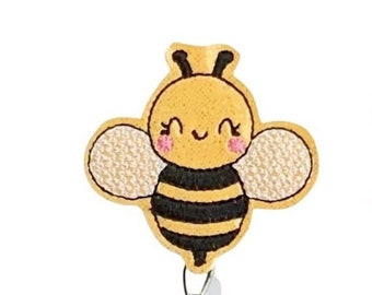  Cartoon Bumble Bee Lanyard w/ID Badge Holder and