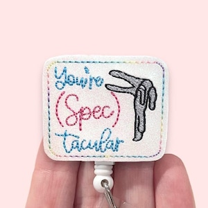 OBGYN Badge Reel, Funny Badge Reel, Gyno Badge Reel, Gynecologist Badge Reel, (335)