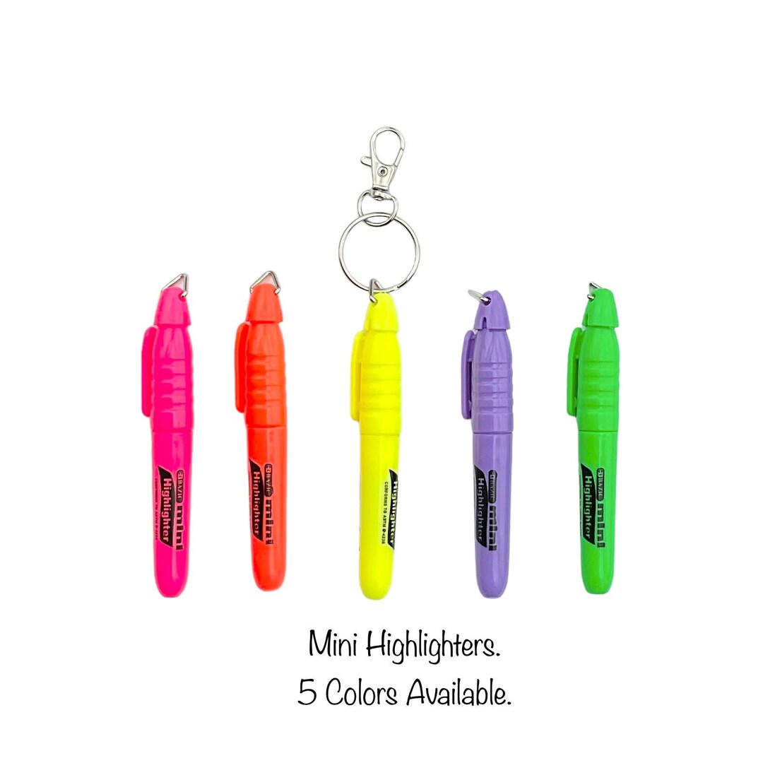 Nurse Badge Reel Highlighter Mini Highlighter Pen Badge Reel Etsy