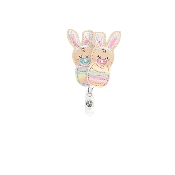 Easter Labor and Delivery Badge Reel, Freshly Hatched Baby Badge