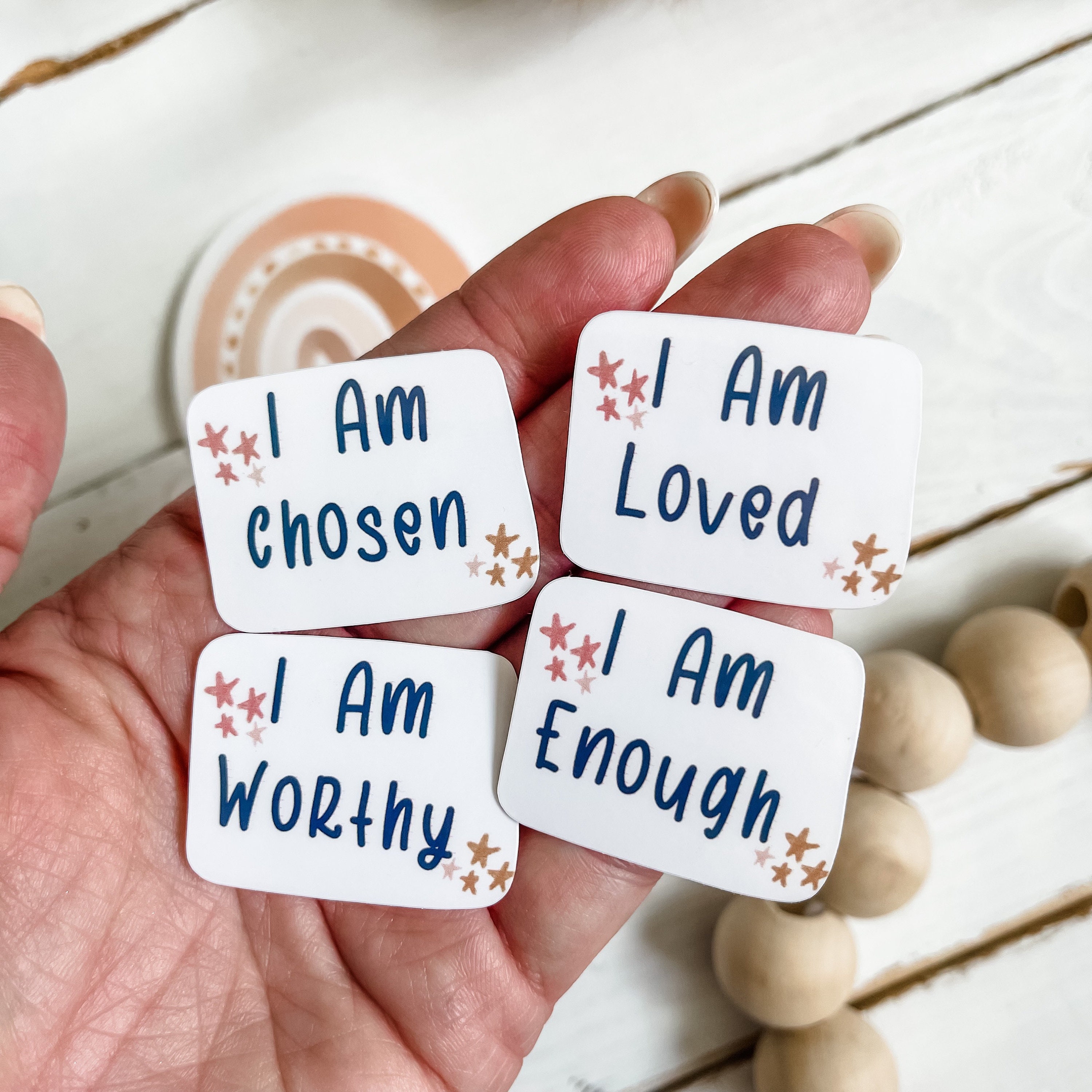 Affirmation Sticker Pack Water Bottle Sticker Laptop Etsy