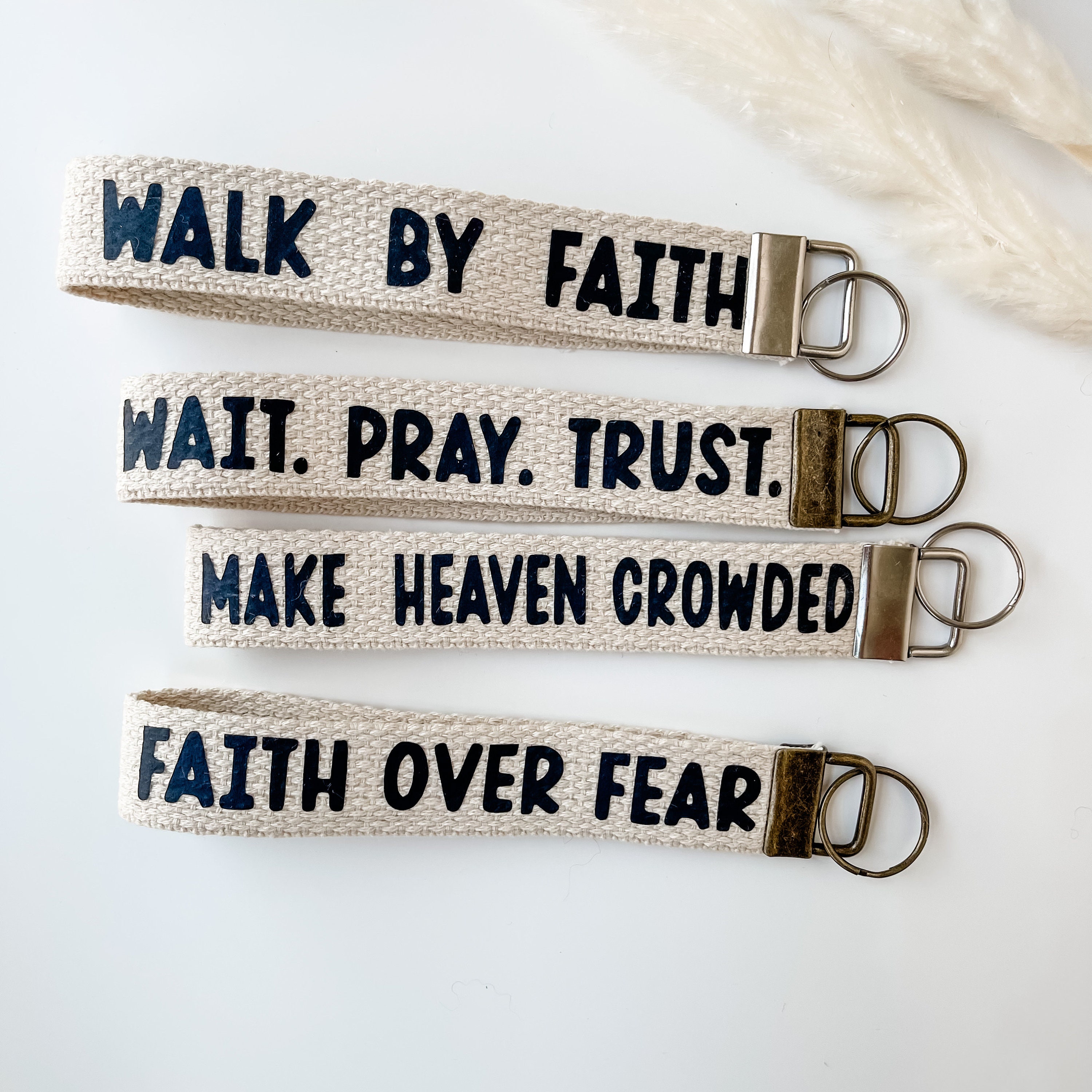 Pray Trust Wait {Acrylic Keychain} Pray Trust Wait {Acrylic Keychain}