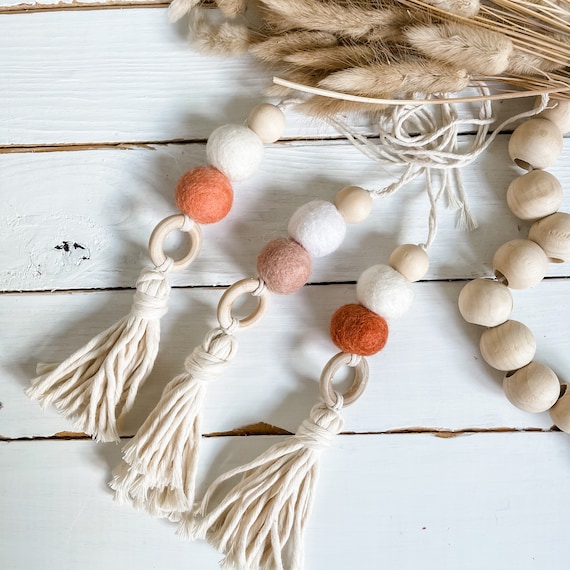 Felt Ball Tassel Car Diffuser Felt Ball Diffuser Felt Ball Etsy