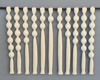macrame wall hanging, textured wall decor, wrapped rope textile art
