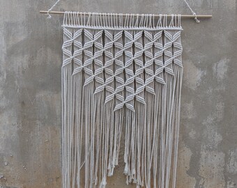 Macrame large wall hanging decor, boho home, living room decoration