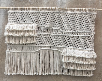 Woven wall hanging, boho Home Decor, Tapestry, textile art