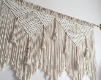 macrame wall art, large wall hanging, Bohemian Home Decor