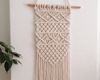 Macrame Wall Hanging, nursery decor, over crib art