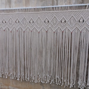 Macrame Wall Hanging, King Headboard,