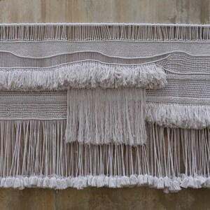 Giant tapestry, Extra large Macrame tassels wall hanging image 3