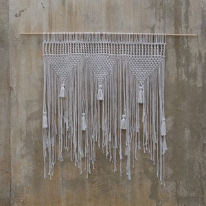 macrame wall hanging, bedroom headboard, Home Decor tapestry, Bohemian wall art