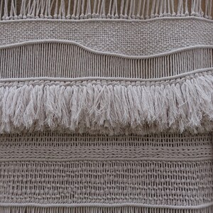 Giant tapestry, Extra large Macrame tassels wall hanging image 7