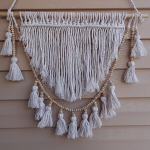 Nursery wall decor, Tassels wall hanging, nursery decor, children decor, kids decor, nursery wall decor, Nursery tapestry, Children crafts
