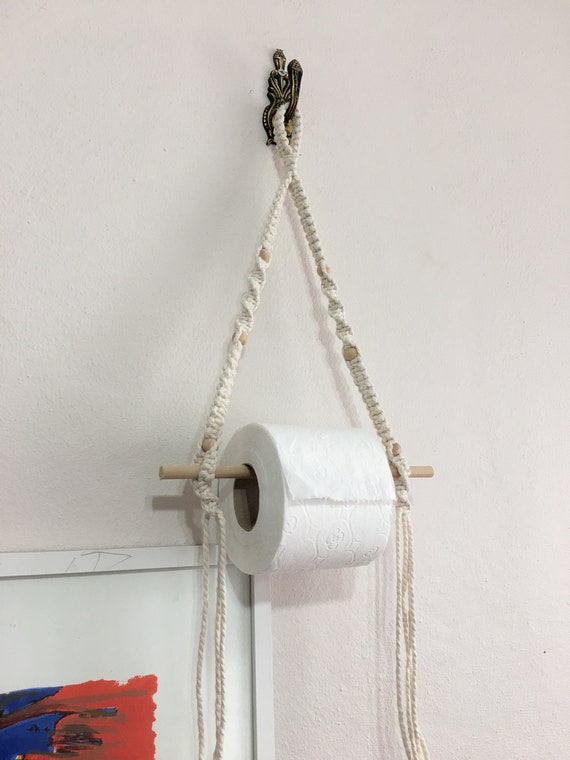 Porte-mouchoirs en bois Salle de bain Toilette Mur suspendu papier Rouleau  Outil