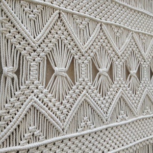 Large macrame wall hanging, Bohemian home decor