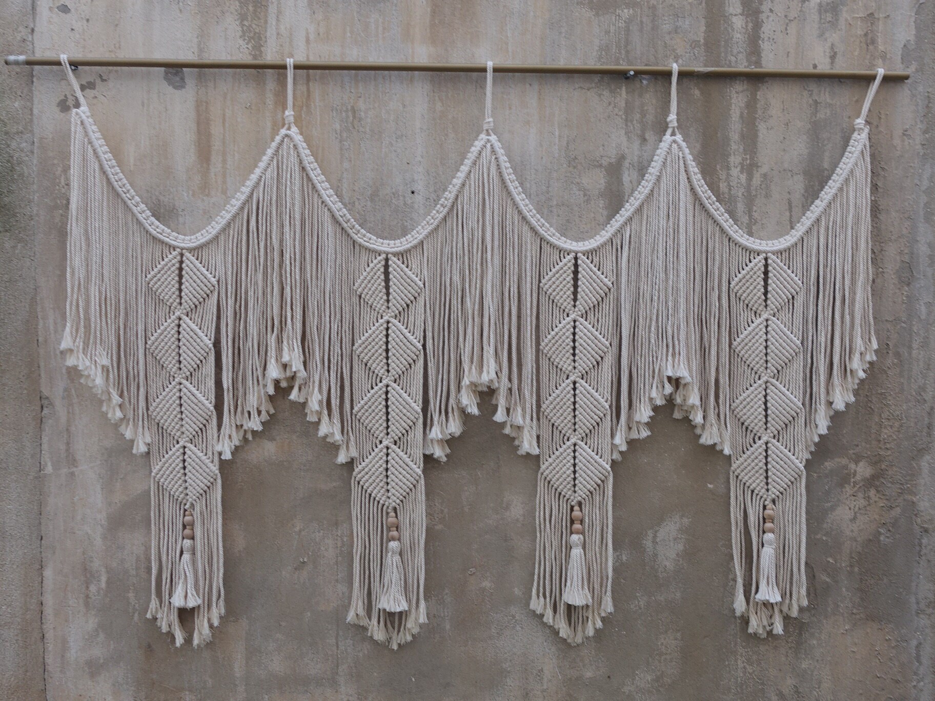 Macrame Wall Hanging Macrame Headboard Home Decor Tapestry - Etsy Macrame Wall Hanging Macrame Headboard Home Decor Tapestry - Etsy