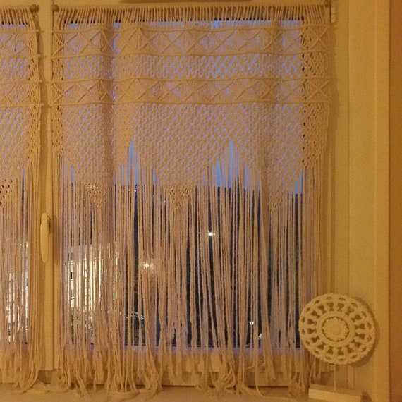 Macrame Headboard Window Valance Boho Wall Hanging Tapestry - Etsy Macrame Headboard Window Valance Boho Wall Hanging Tapestry - Etsy