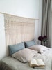 macrame wall hanging, wedding backdrop, bohemian curtains,  boho home decor bedroom headboard 