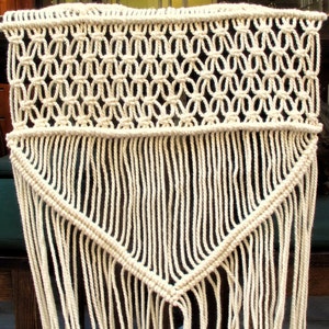 Macrame Table Runner, Kitchen Decor, Handmade Wedding Runner, Rustic Home Decor, Brides Table Decoration image 5