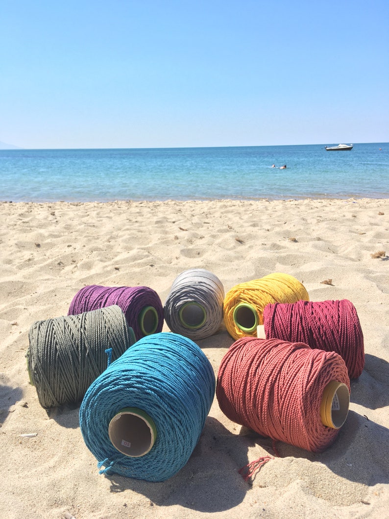 Macramé décoration murale bohème grande tenture murale image 10