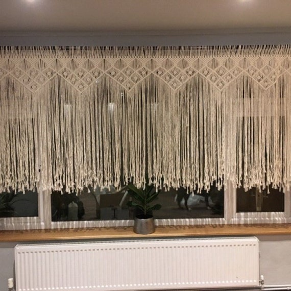 Macrame valance online