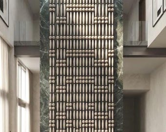 Two Story Wall Decor, Entryway Statement Piece