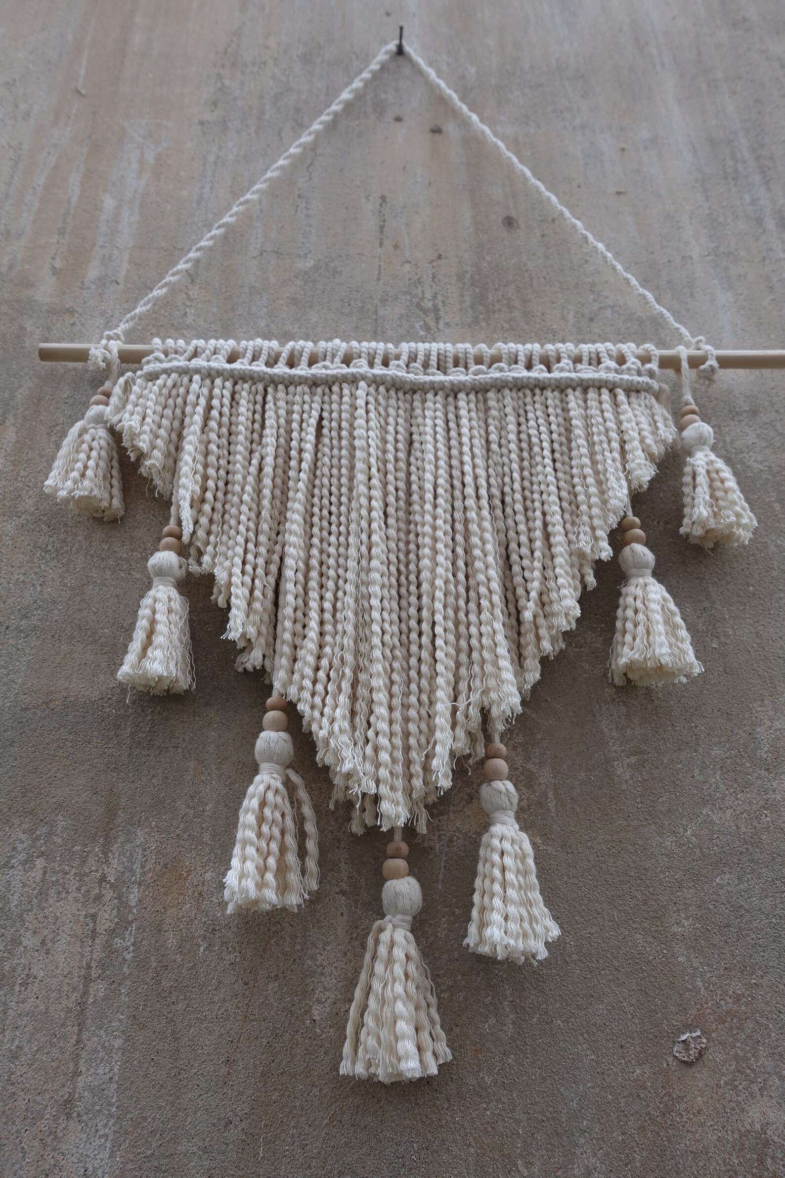 Tassels Wall Decor Wall Hanging Macrame Wall Hanging Etsy