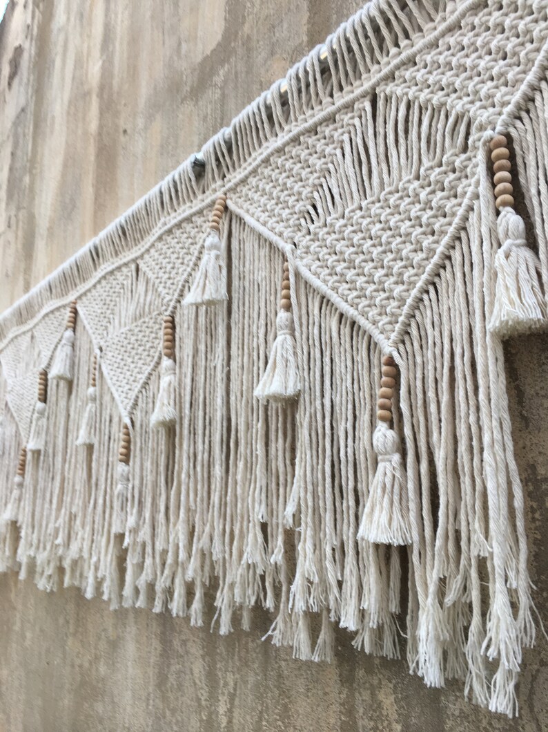 Made to Order Window Valances Custom Window Macrame Curtains Etsy