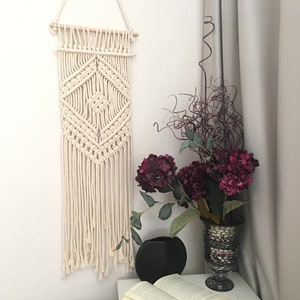 Makramee Wandbehang, Boho Wohnkultur Wandteppich