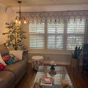 Makramee Fenster Volant - Boho Vorhänge für Wohnzimmer, Küchendekor Bild 12