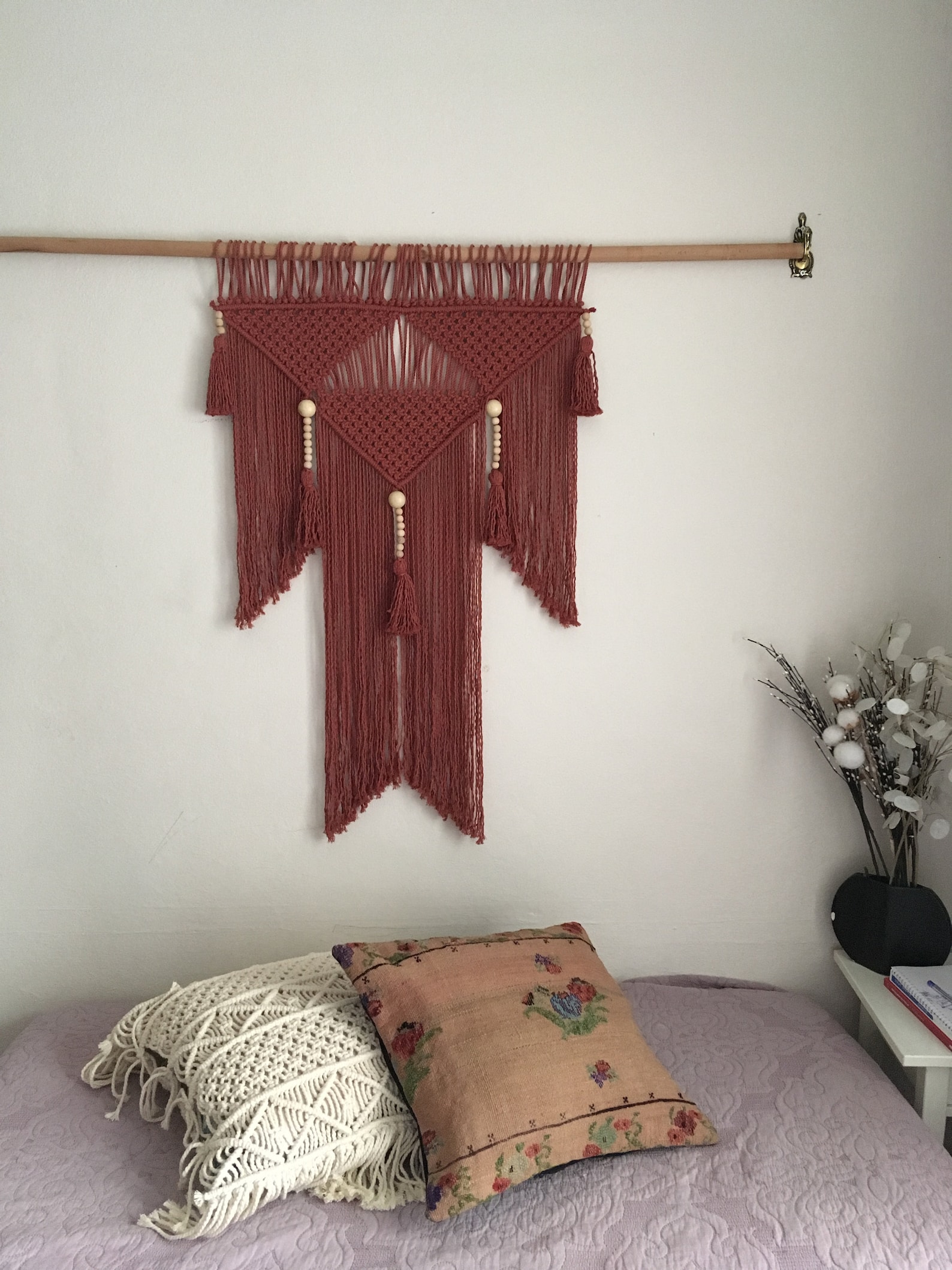 Macrame Pillow Case Macrame Pillow Cover Etsy