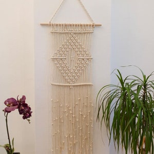 New home gift, Boho macrame decor, wall hanging tapestry image 10