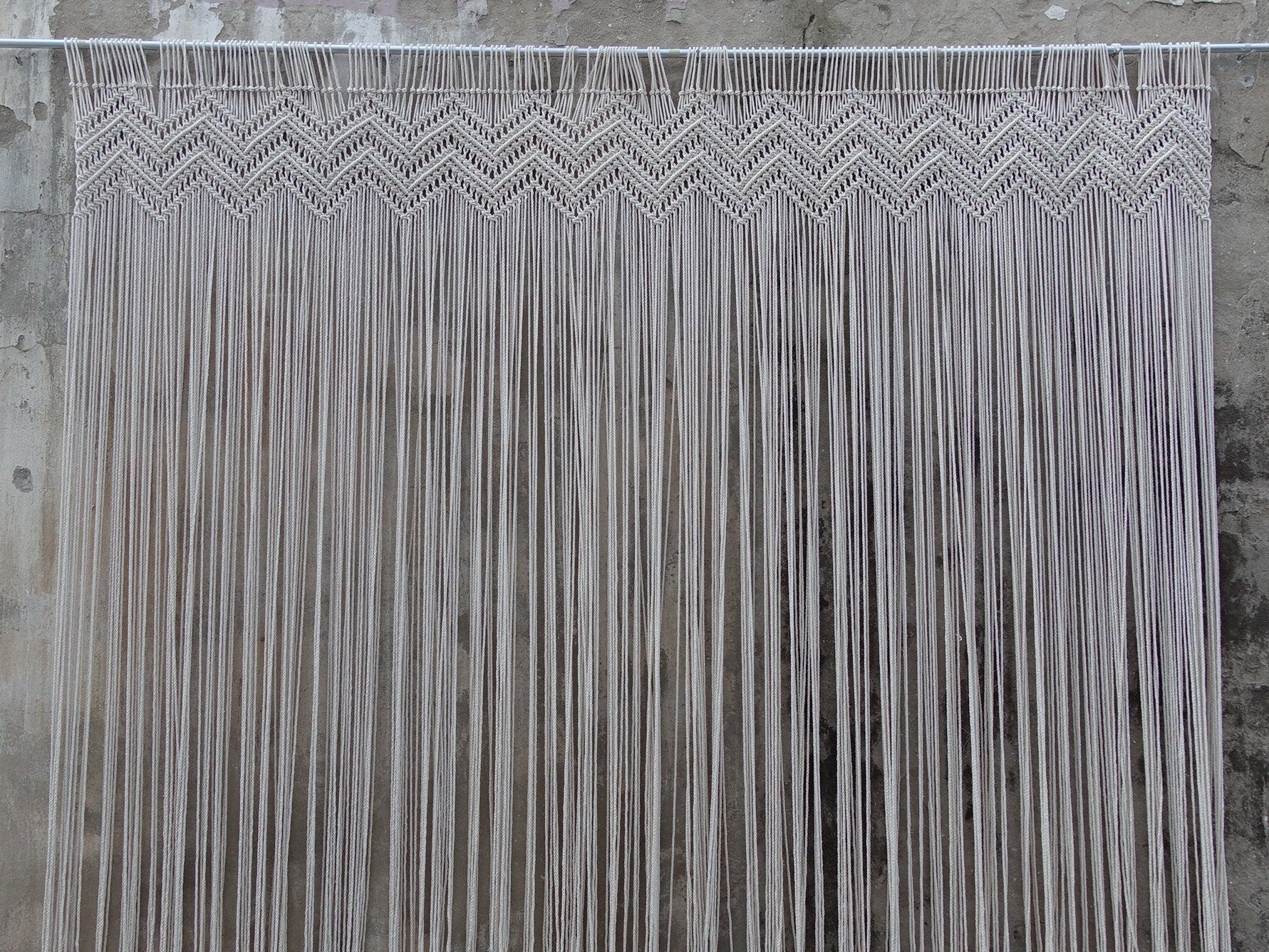 Extra Large Curtain Macrame wall hangings Bohemian bedroom ...