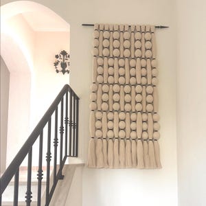 Escultura de pared extragrande para colgar, decoración para sala de estar (76 x 170 cm)