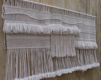 Giant tapestry, Extra large Macrame tassels wall hanging