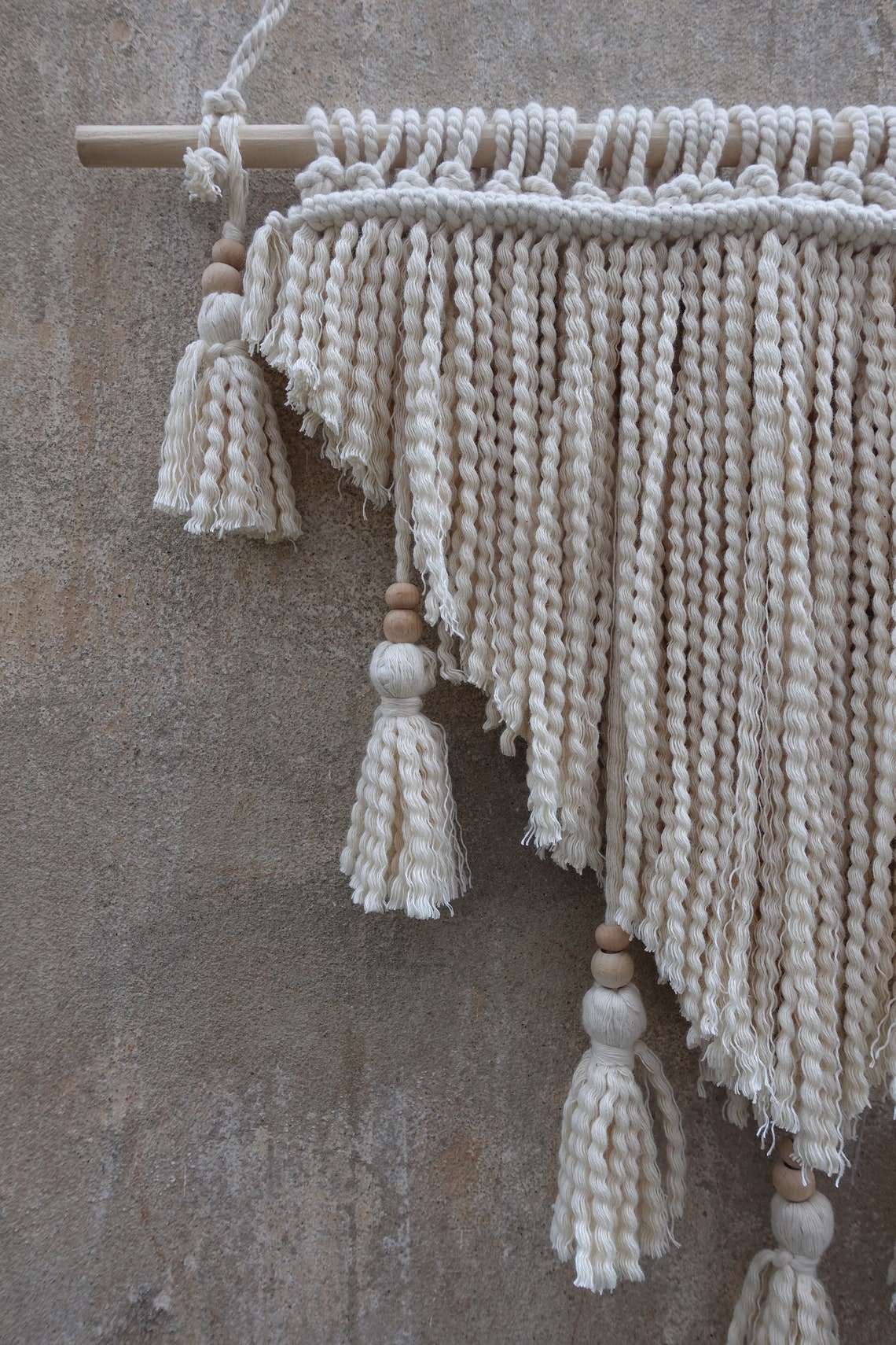 Tassels Wall Decor Wall Hanging Macrame Wall Hanging Etsy