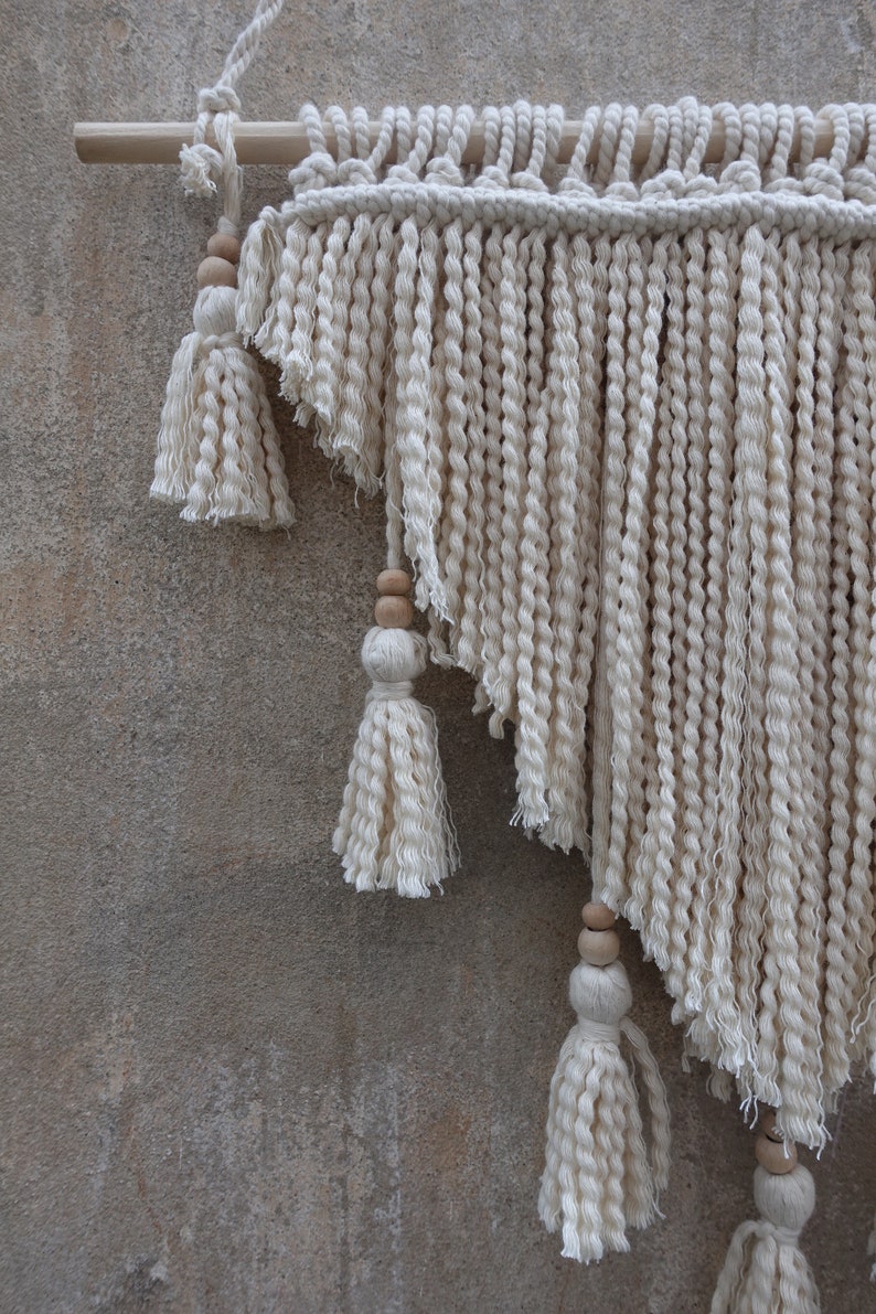 Tassels Wall Decor Wall Hanging Macrame Wall Hanging Etsy