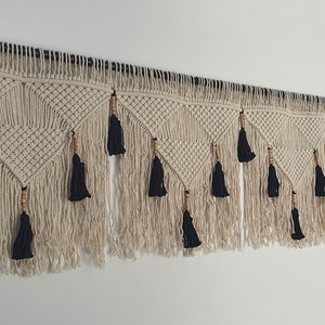 macrame valance for window, Kitchen Valance