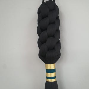 Knot Wall Art WallKnot sculptural large tassel, fiber wall decor, macrame wall hanging string