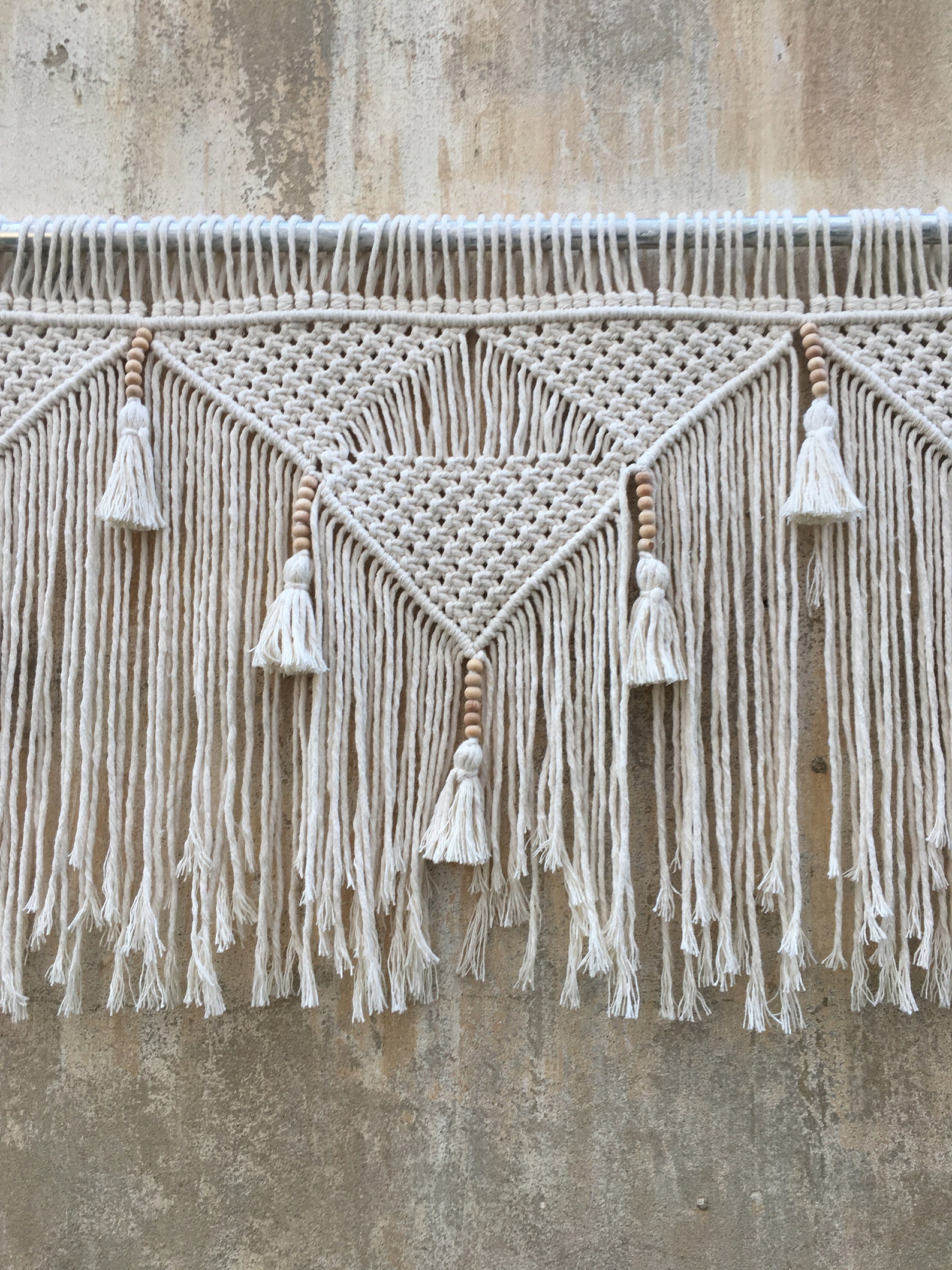 Made to Order Window Valances Custom Window Macrame Curtains Etsy