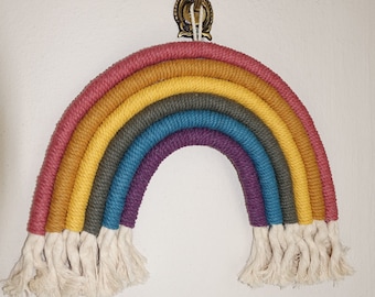 Rainbow Nursery Decor, Baby Gift Wall Art, Kids Room Hanging