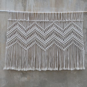 macrame window valance