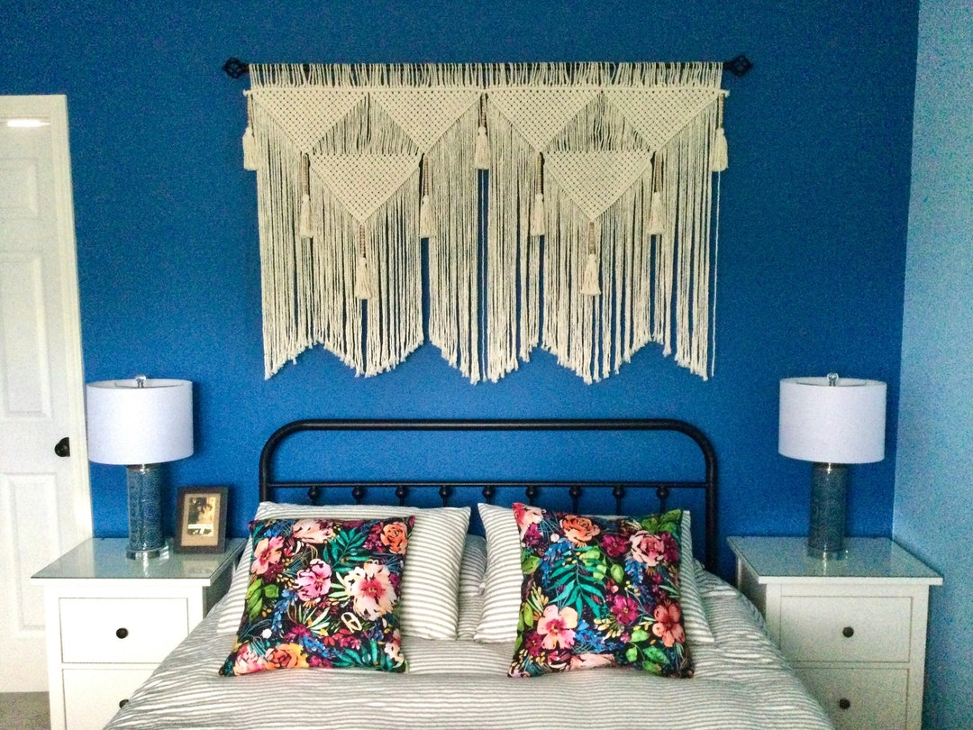 Over Couch Art, Macrame Wall Decoration, Boho Wall Hanging