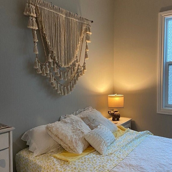 Hanging king headboard deals